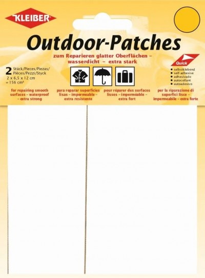Kleiber Outdoor Patch Self Adhesive Synthetic x2 White