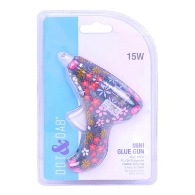 Dot & Dab Mini Glue Gun Navy Floral