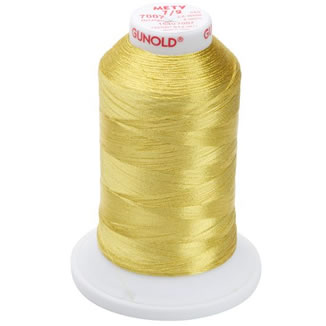 gold sewing thread