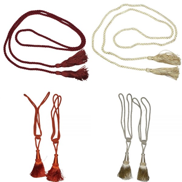 Curtain Tiebacks & Dressing Gown Cords
