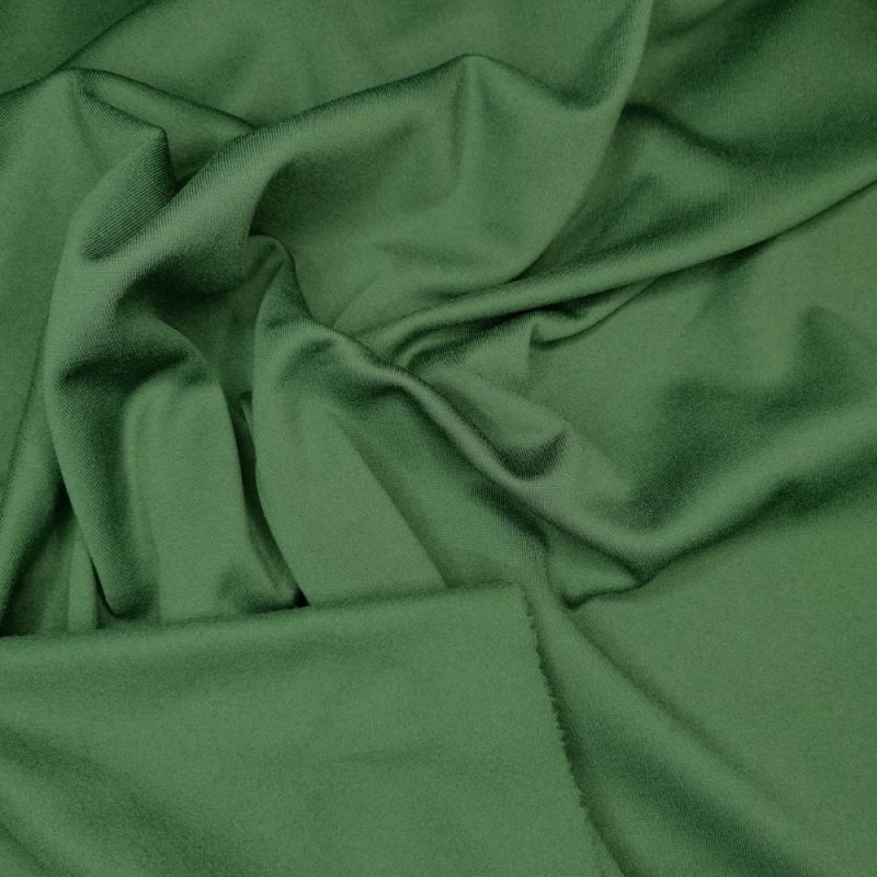 Sweatshirt Fleece Polyester Fabric - Bottle Green 180cm