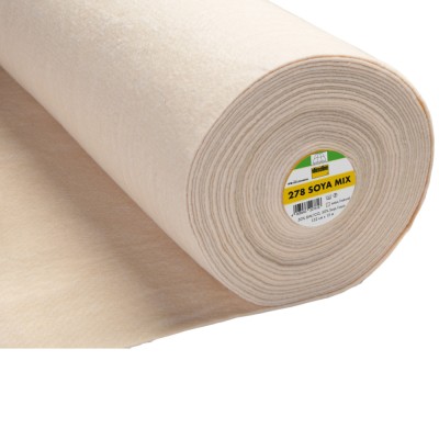 Vlieseline 268 Wadding Bamboo 50/50 244cm White