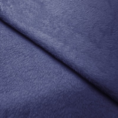 Cuddle Soft Fleece Fabric Plain - Navy
