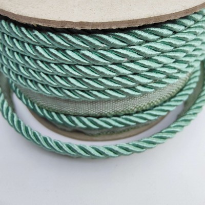 Acetate Flange Piping Cord 6mm - Duckegg