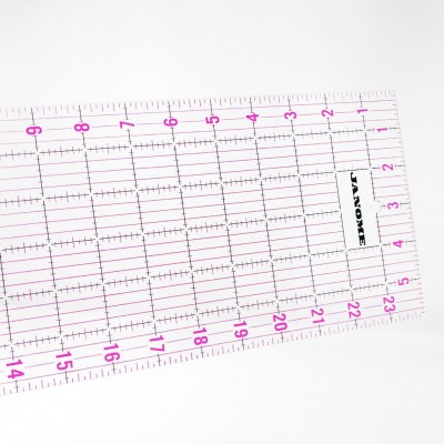 Janome Imperial Quilting Ruler 24 x 6 Inch Cl