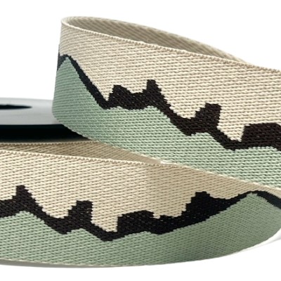 Cotton / Polyester Webbing - 40mm - Mountain 