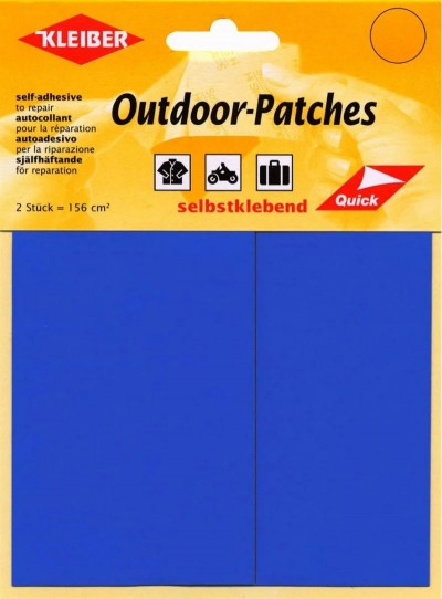 Kleiber Outdoor Patch Self Adhesive Synthetic x2 Navy
