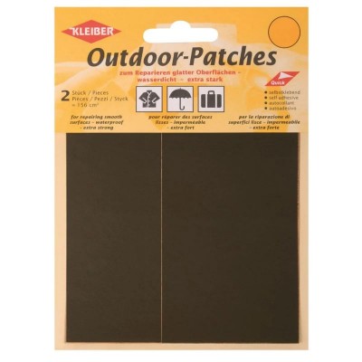 Kleiber Outdoor Patch Self Adhesive Synthetic x2 Olive