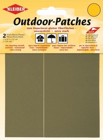 Kleiber Outdoor Patch Self Adhesive Synthetic x2 Beige