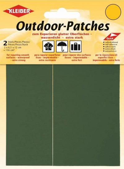 Kleiber Outdoor Patch Self Adhesive Synthetic x2 Khaki