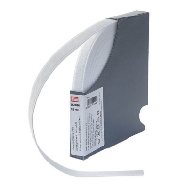 Prym Soft Top Elastic 15mm - White