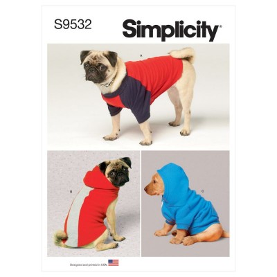 Simplicity S9532 - Pet Clothes