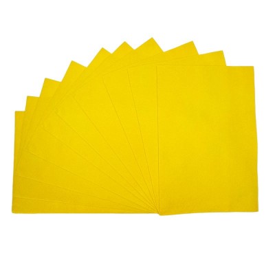Felt Sheet A4 1.2mm - Yellow