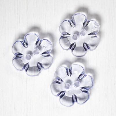Clear Petaled Flower Size 24 - Lilac