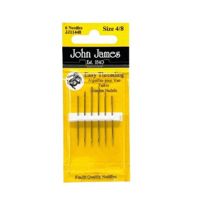 John James Hand Sewing Needles - Easy Thread 4 / 8