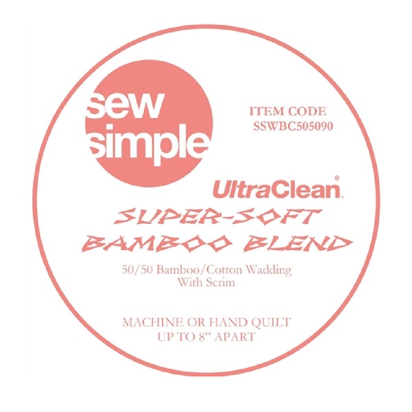 Sew Simple Super-Soft 50/50 Cotton / Bamboo