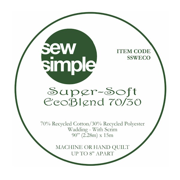 Sew Simple Super-Soft Eco Wadding