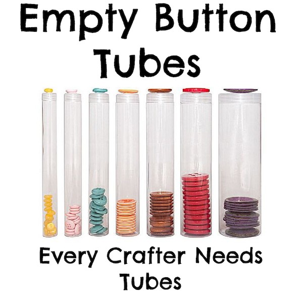 Empty Button Tubes