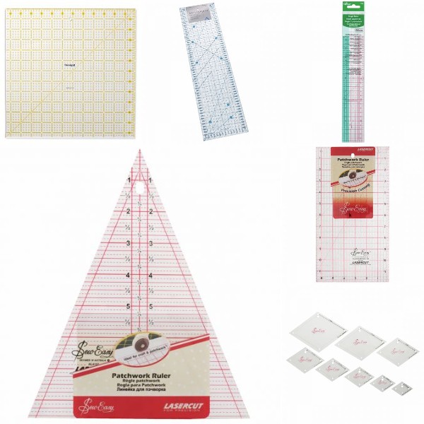 Quilting & Patchwork Rulers