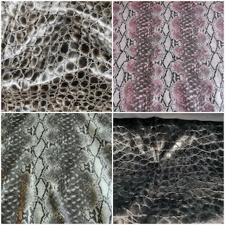 Faux Animal and Reptile Skin