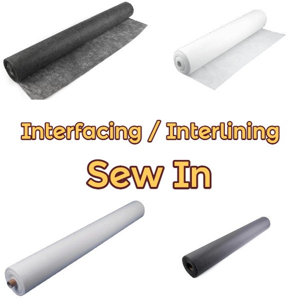 Interfacing / Interlining - Sew In
