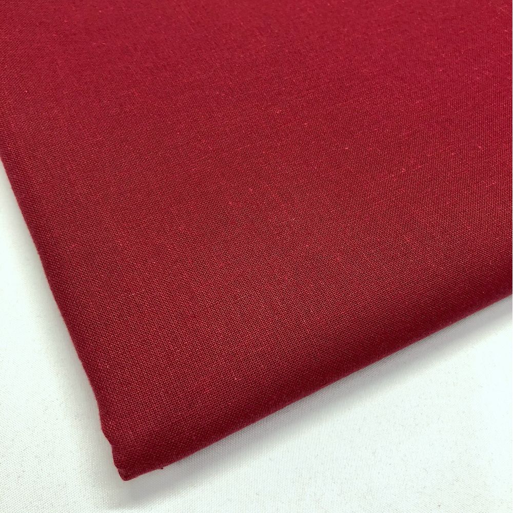 wine red 100% cotton fabric